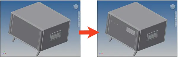 Templates for customised housings