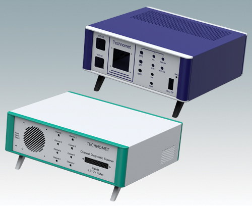 Instrument enclosures in custom colours