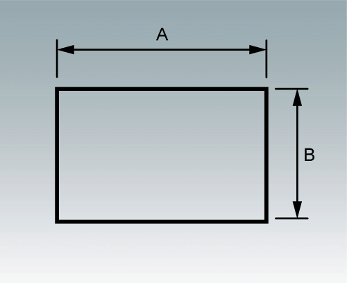 M0000802 Rectanglular Cutout