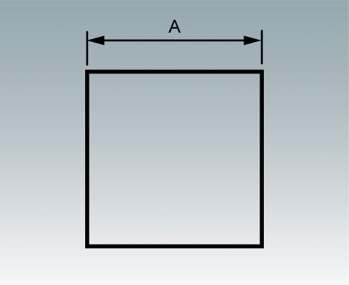 M0000803 Square Cutout