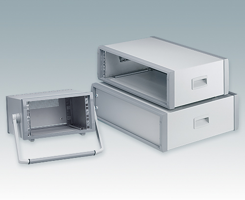 3U enclosures for 10.5" and 19" equipment