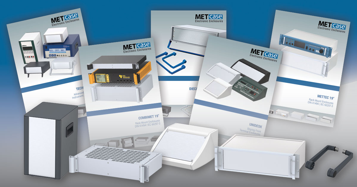 New METCASE enclosures catalogues