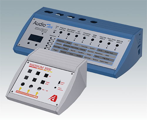 Ergonomic UNIDESK sloping front enclosures