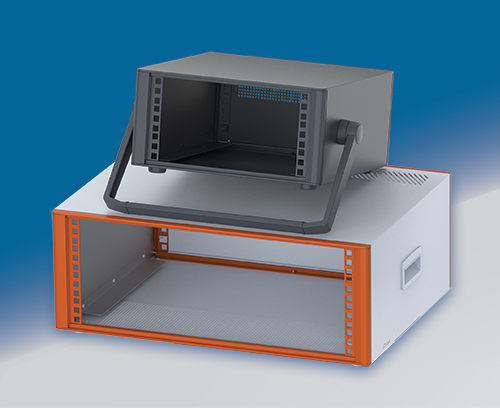 Customised TECHNOMET 19"mini-rack enclosures