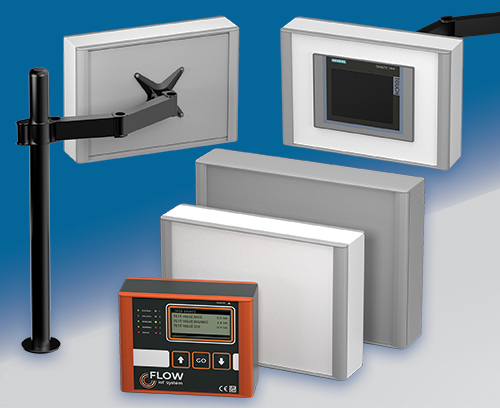 TECHNOMET-CONTROL – VESA-Mount Enclosures For HMI Control Electronics